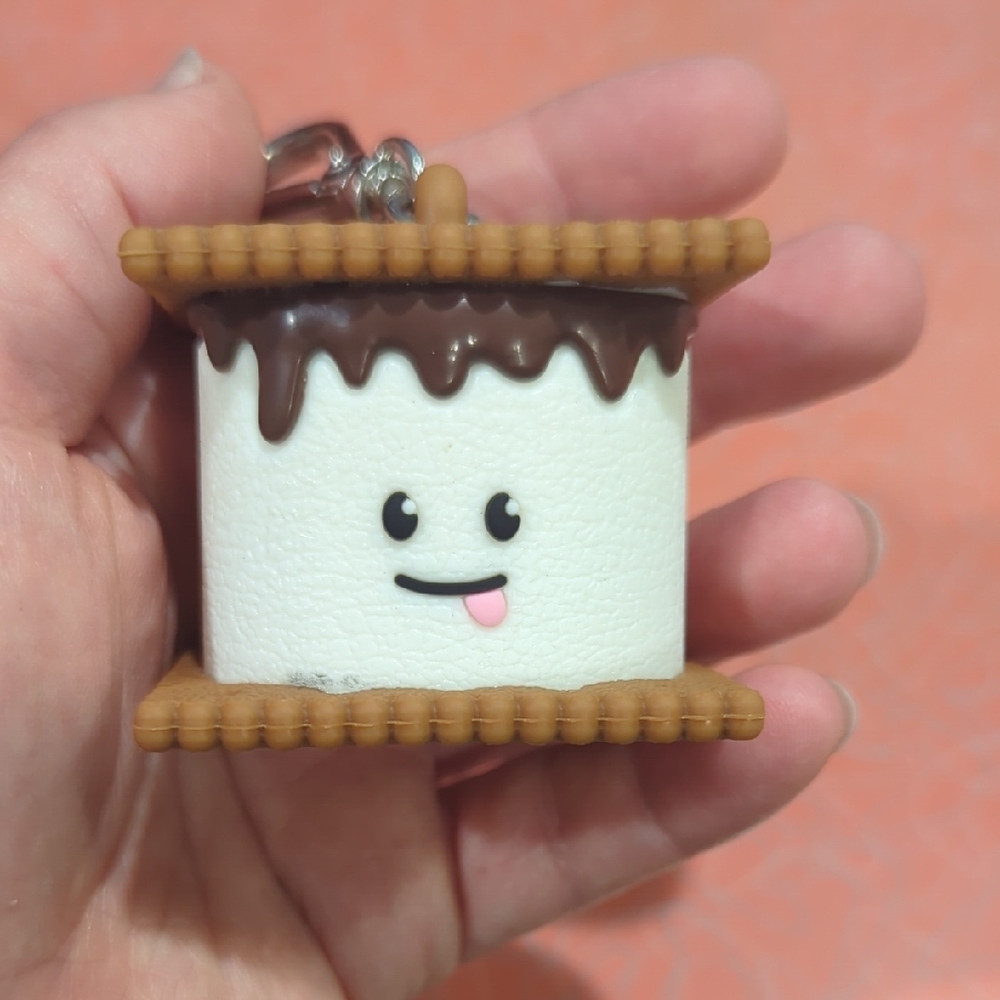 Cute S'mores Keychain